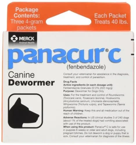 panacur c canine dewormeer 2